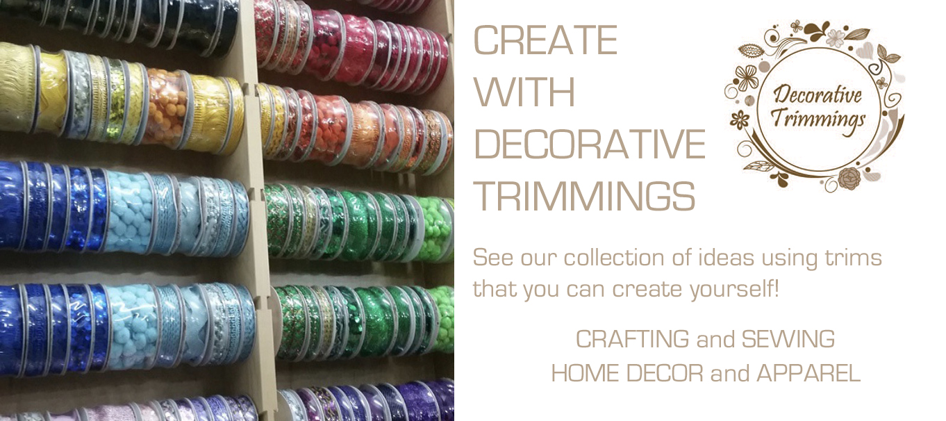 Create with Decorative Trimmings